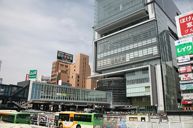 再開発中の渋谷駅前とヒカリエ
