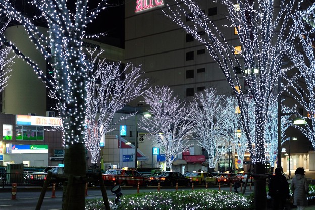大井町駅のイルミネーション