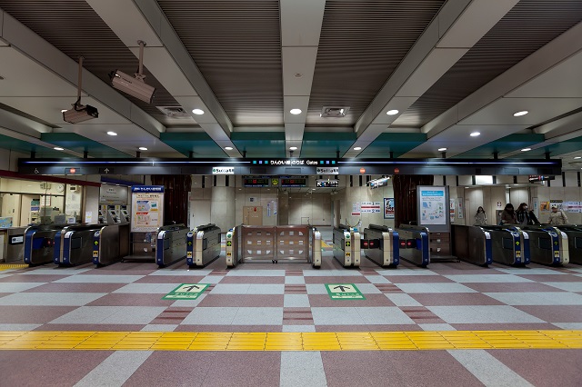 大井町駅の改札口