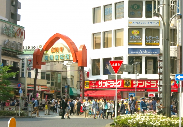 高円寺駅周辺の商店街