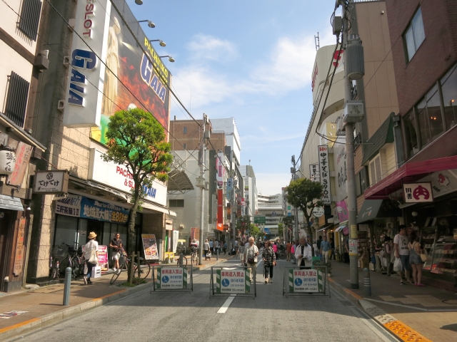 三軒茶屋の街並み