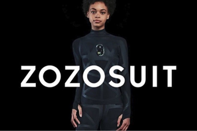 ＺＯＺＯＴＯＷＮの発表したＺＯＺＯＳＵＩＴ。送料のみ２００円で無料配布されカラダ全体を採寸してくれる