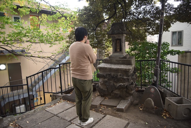 十条富士塚にお参り