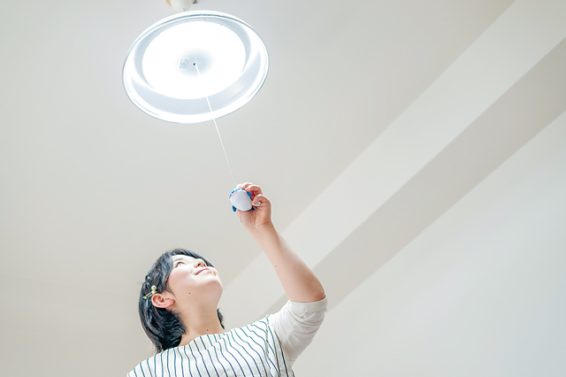 電気をこまめに消すなど、この1年で生活の知恵もしっかり身に付けている森松さん