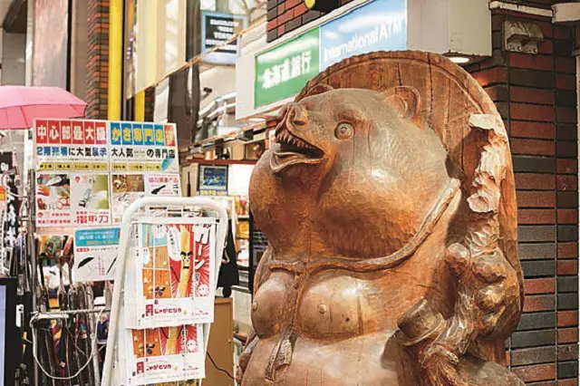 「狸小路」と命名された起源は不明だとか