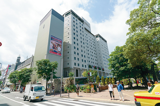 主人公・藤川啓吾のバーがあると想定される大名2丁目周辺
