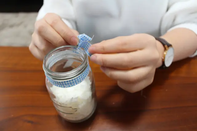 リボンは細めのほうが様になる|石鹸フレグランス
