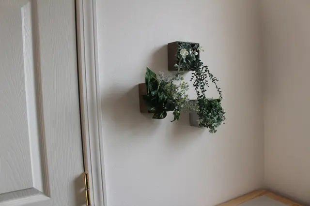 壁掛けグリーンはさまざまなテイストの部屋にも合う!