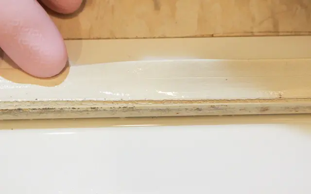 スパイダージェルでカビがほとんど姿を消した!