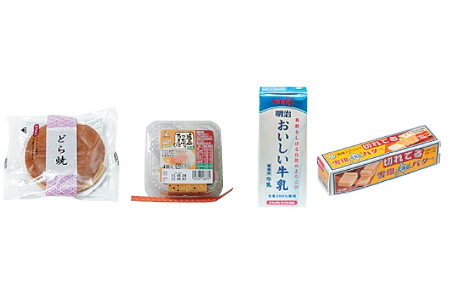 どら焼き+卵+牛乳+砂糖+バターでどら焼きフレンチトーストの完成