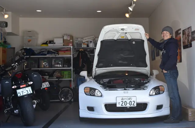 野間恒毅さんと愛車の「ホンダS2000」|ガレージハウス