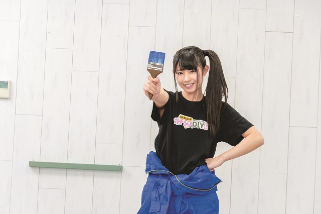 今回のDIYの挑戦者 森下舞桜さん|仮面女子・森下舞桜がDIYに挑戦!木目がかわいいスツール(椅子)を作ってみた