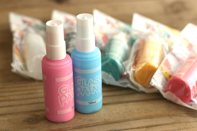 好きなカラーをそろえよう｜GLASS PAINT（50ml）｜ダイソー