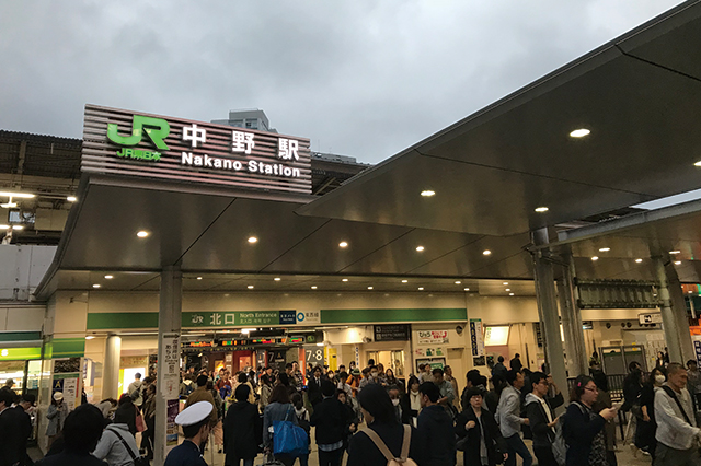 再開発途中の中野駅北口｜サブカルの聖地・中野にある個性的な銭湯・天神湯、寿湯、昭和浴場、高砂湯を巡ってきたた