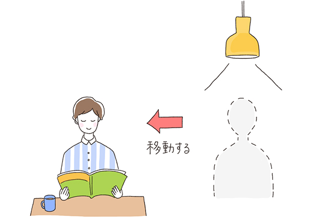 家具を移動するだけで、凶を改善できる。もし照明が真上にきている人はできるだけ早く移動しよう｜いざ開運！ 運気を良くする模様替えの方法を中国命理学研究家林秀靜さんに聞いてきた