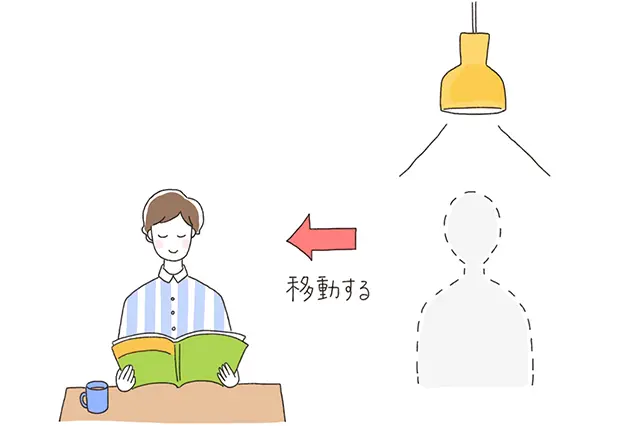 家具を移動するだけで、凶を改善できる。もし照明が真上にきている人はできるだけ早く移動しよう|いざ開運! 運気を良くする模様替えの方法を中国命理学研究家林秀靜さんに聞いてきた