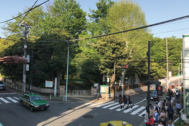駅からほど近くにある有栖川宮記念公園|高級住宅街・広尾で楽しむ銭湯生活!広尾湯、宝来湯、アクアガーデン三越湯を巡ってきた