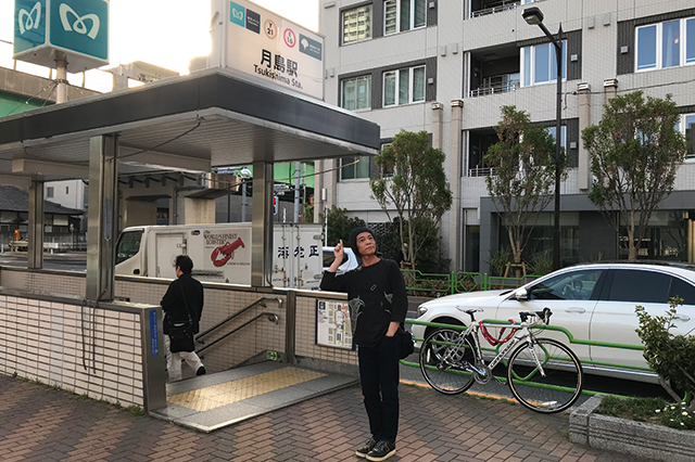 月島駅に到着｜もんじゃだけじゃない！月島のおすすめ銭湯・日の出湯、月島温泉とグルメスポットを巡る