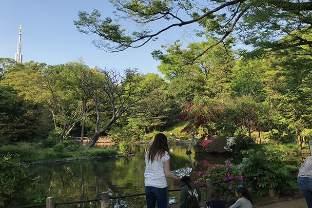 ハイキング気分が手軽に味わえる|有栖川宮記念公園の園内|高級住宅街・広尾で楽しむ銭湯生活!広尾湯、宝来湯、アクアガーデン三越湯を巡ってきた