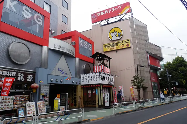 船堀駅周辺の様子