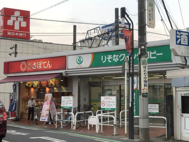大和田駅前北側にはみずほ銀行やさいたまりそな銀行のATMも