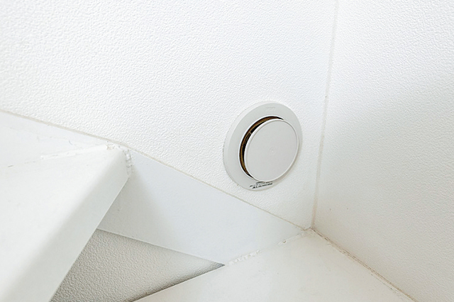 ペットの臭いを換気するための通気口