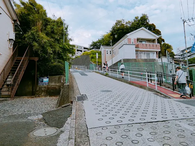 上大岡駅の住宅地の様子