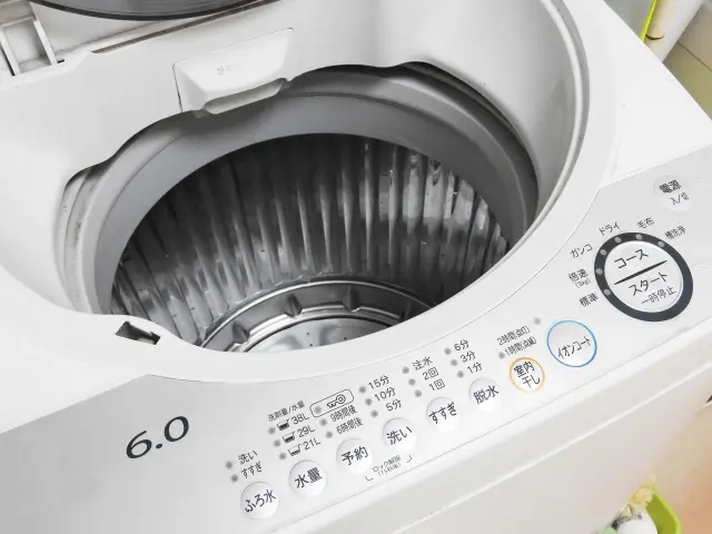 洗濯機は縦型がおすすめ