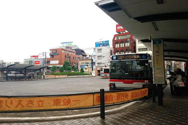 日吉駅バスターミナル