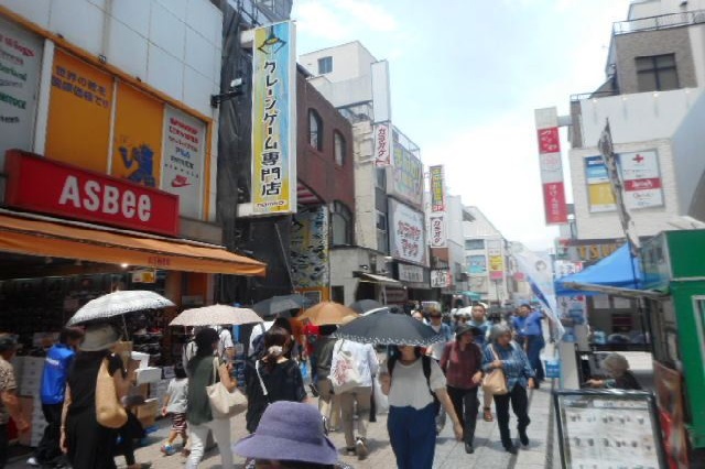 川越の商店街・クレアモール