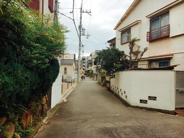武庫川の住宅街