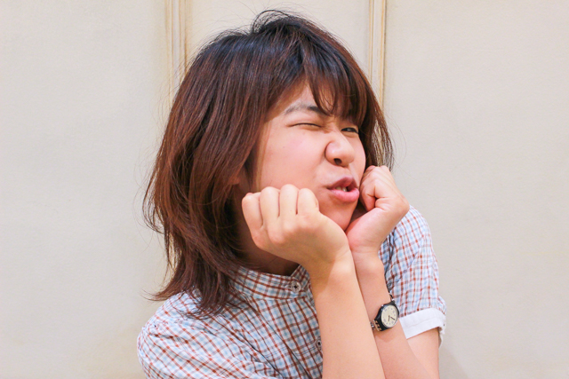 きれいな髪になってよろこぶ木村