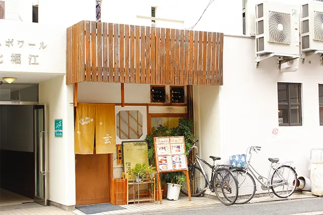 北堀江の老舗のカレー屋