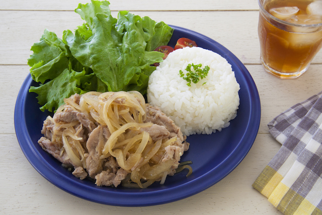 生姜焼きプレート