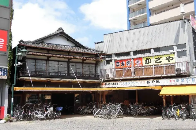 久喜駅西口の駐輪場