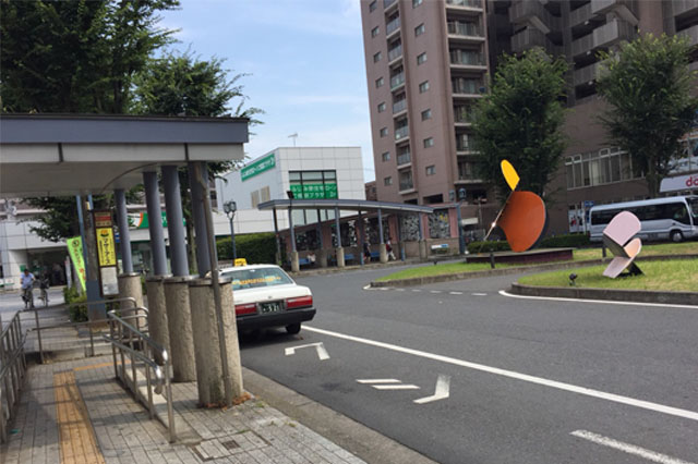 ふじみ野駅西口駅前ロータリー