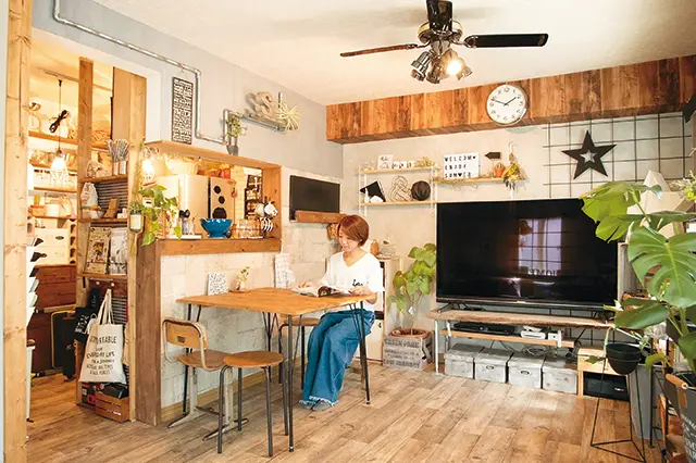 ハンドクラフト達人・M.Oさんの部屋の様子