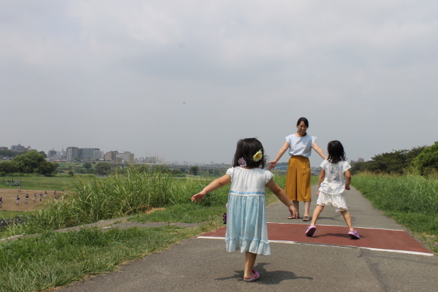 惣宇利さんとお子さん