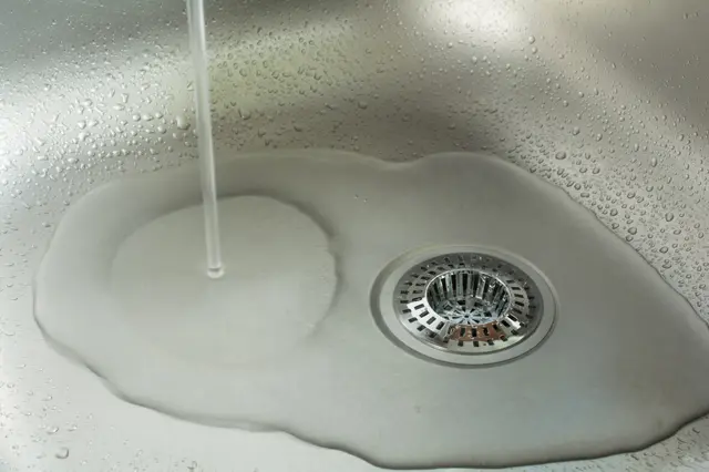 キッチンの排水口