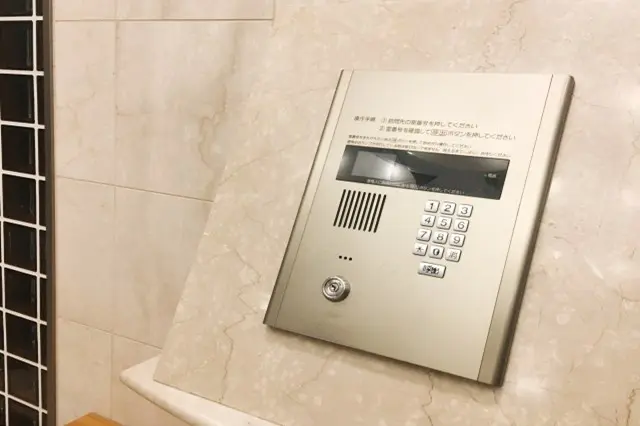 オートロックがあれば安心だ