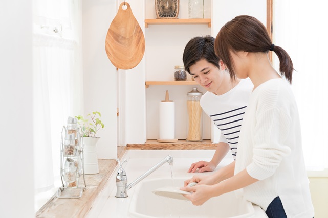 家事を分担できるのもうれしい!