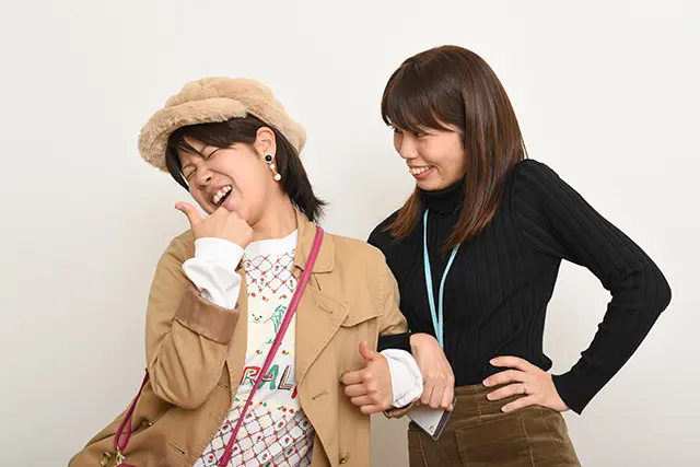 すっかり意気投合する木村と相馬さん