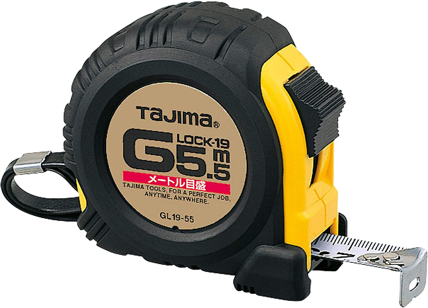 タジマ(Tajima) コンベックス 5.5m×19mm Gロック19 GL1955BL