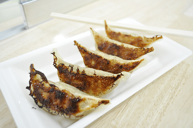 美味しそうなねぎ餃子
