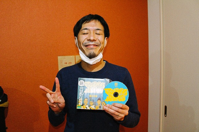今回のインタビューをセットしてくれた友人タモングチヤマさん