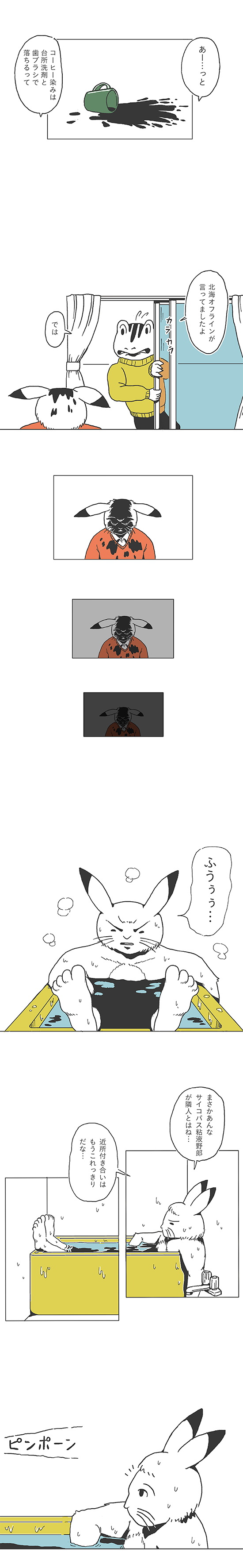 鳥獣テラ第一話7ページ目