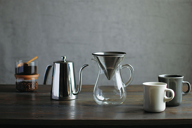 SLOW COFFEE STYLE コーヒーカラフェセット ステンレス 300ml KINTO