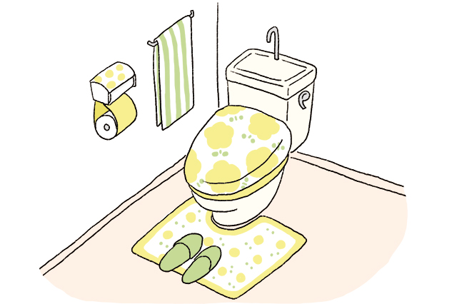 トイレはいつも清潔に保っておこう