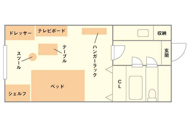_axasuzu_さんの部屋の間取図