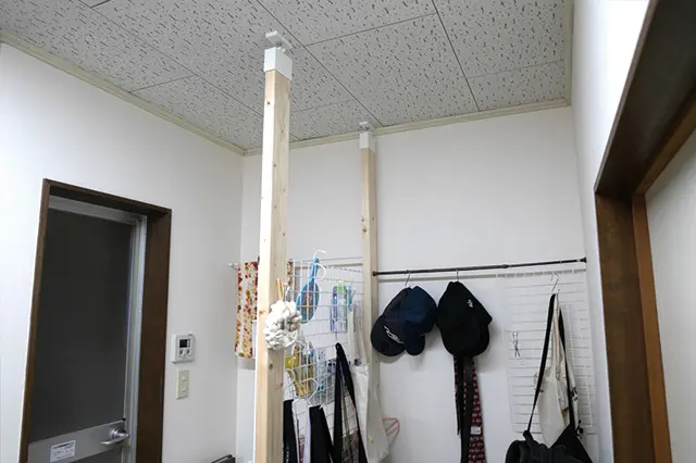 DIYした収納